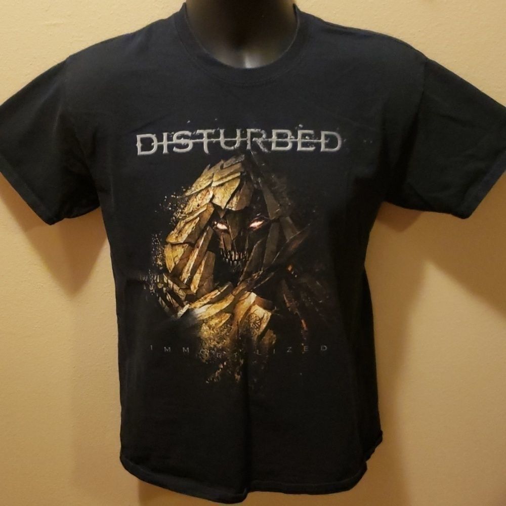 Disturbed band tee 2016 Immortalized tour shirt